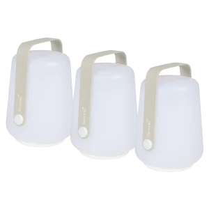 SET OF 3 LAMPS H.12 CM