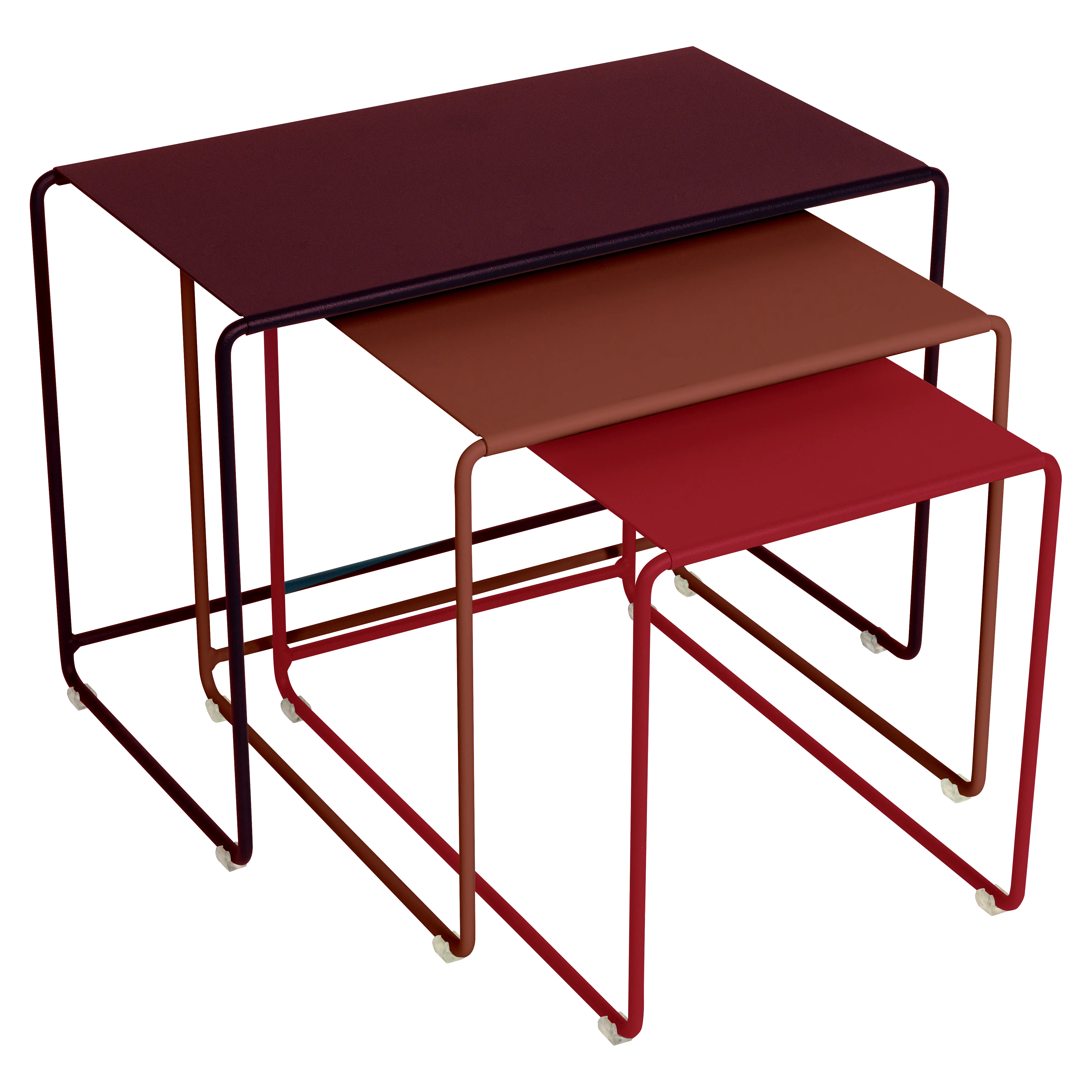 SET OF 3 NESTING LOW TABLES